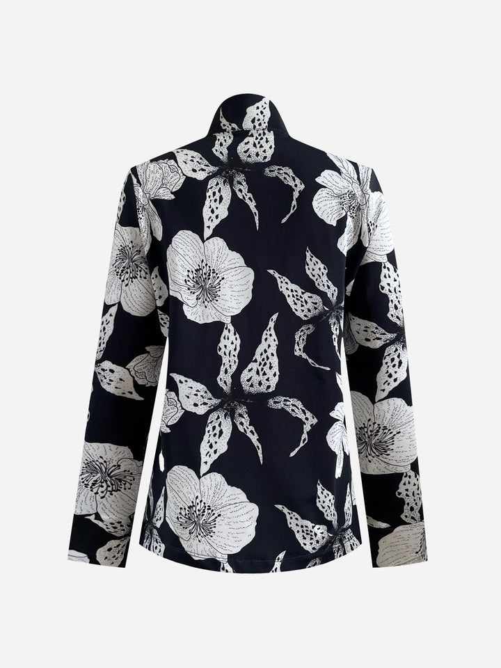 Golf Top Mono Floral Tops Jean-Pierre Klifa   