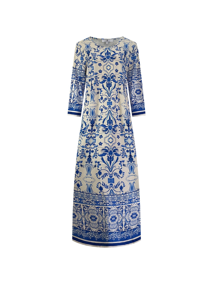 Athena Long Dress Anglican Tapestry Long Dress Jean-Pierre Klifa   