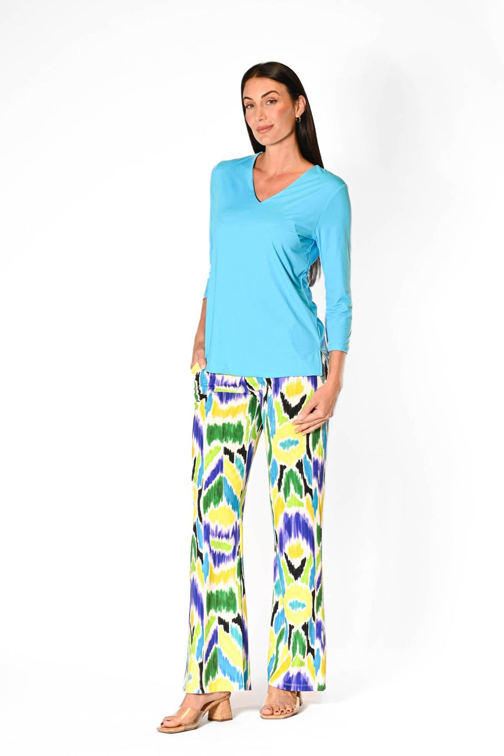 Boulevard Pants Bold Ikat APPAREL - BOTTOM - Pants jeanpierreklifa.com   