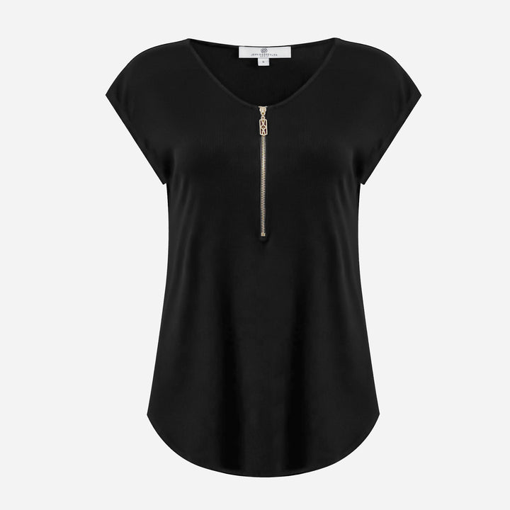 Reena Top Black Top jeanpierreklifa.com   