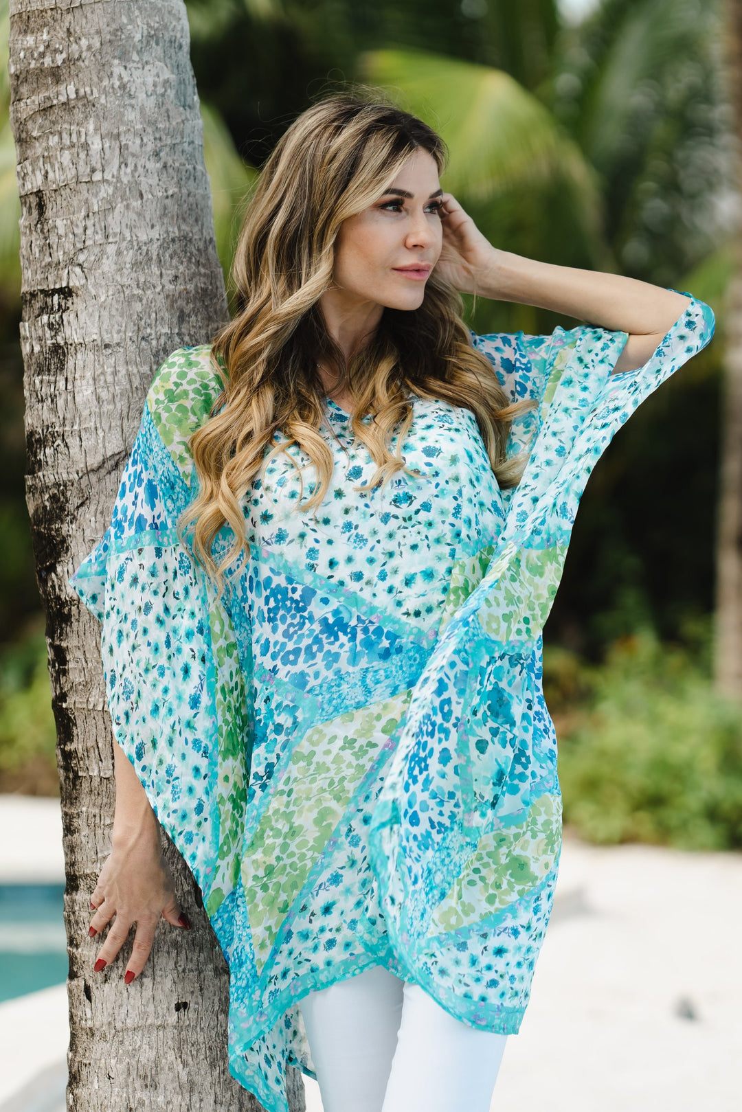 Silk Kaftan Namibia APPAREL - TOP JPK Outlet   