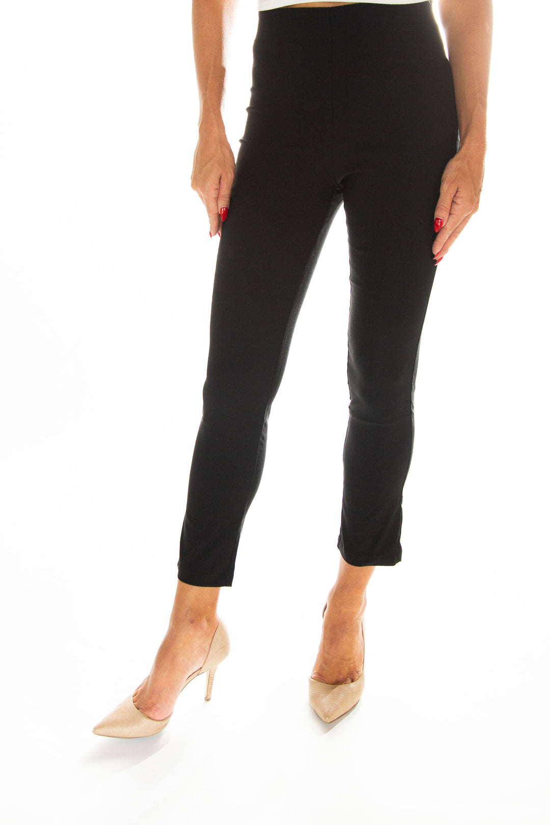 Jackie Pant Solid Black Pants JPK Outlet   