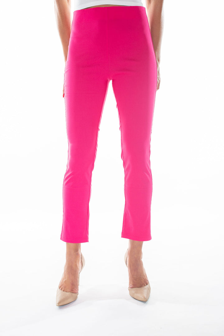 Jackie Pant Solid Fuchsia Pants JPK Outlet   