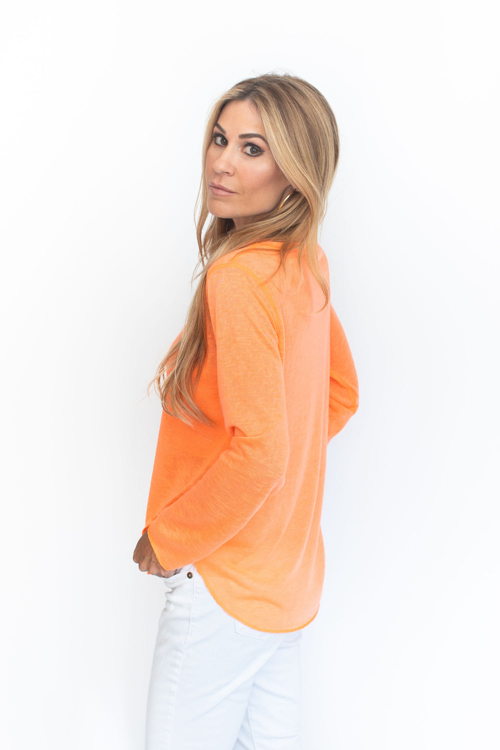 Nilly Nelly Top Orange Tops Jean-Pierre Klifa   