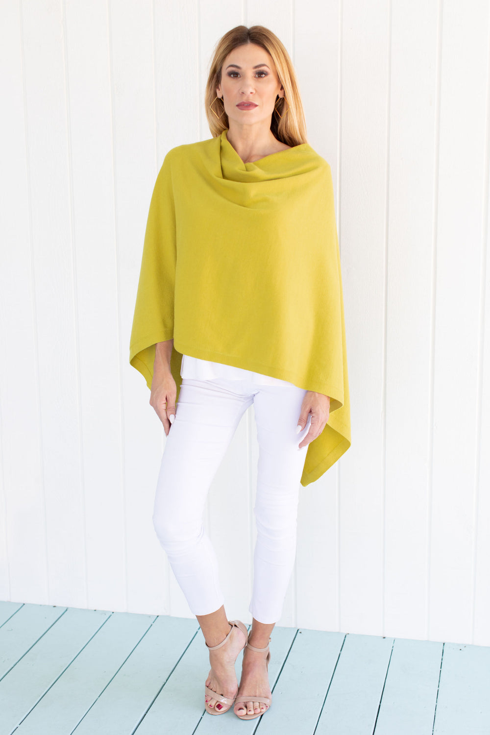 Summer Poncho Pea Soup Jacket Jean-Pierre Klifa   