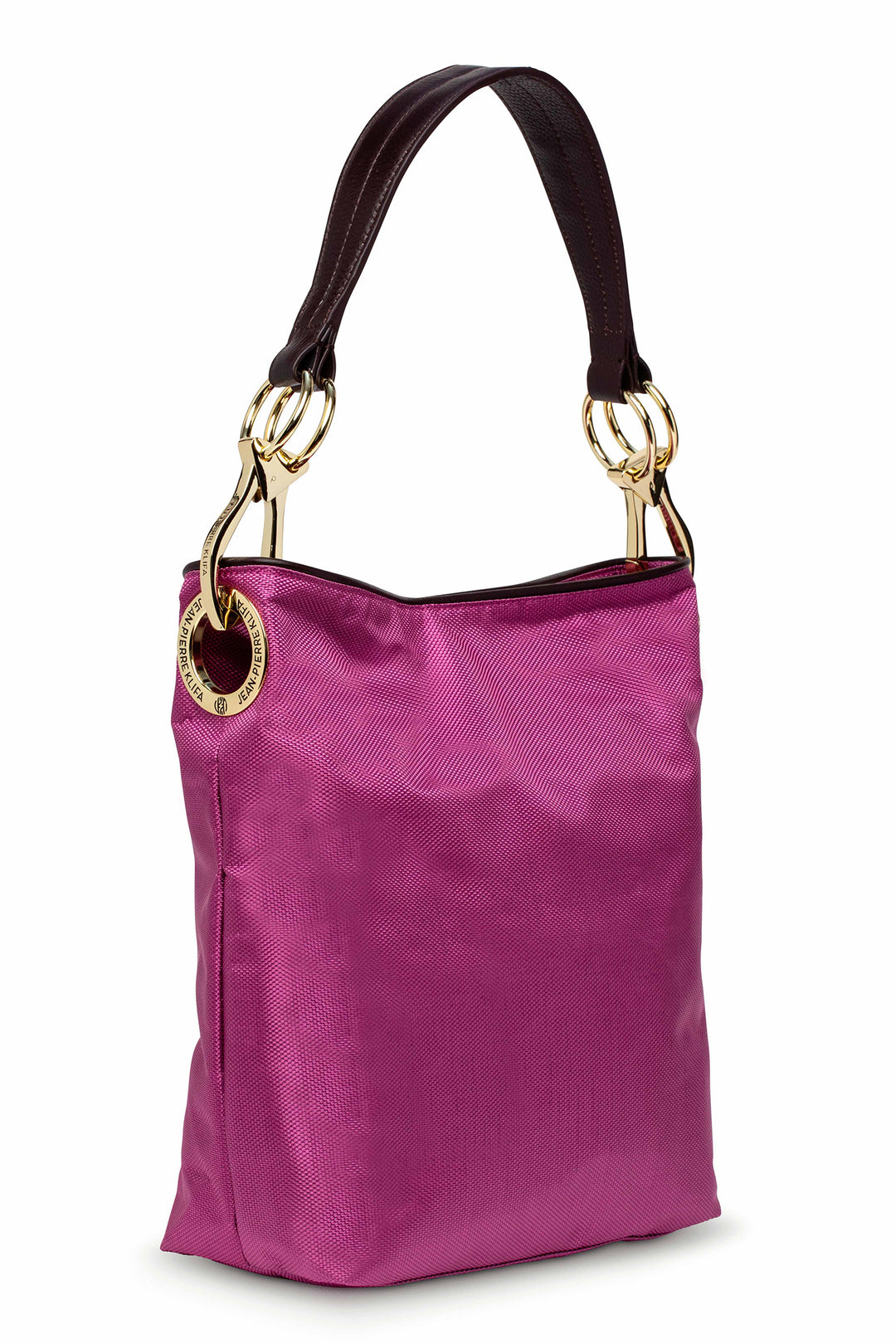 Nylon Bucket Bag Wine Handbag Jean-Pierre Klifa   