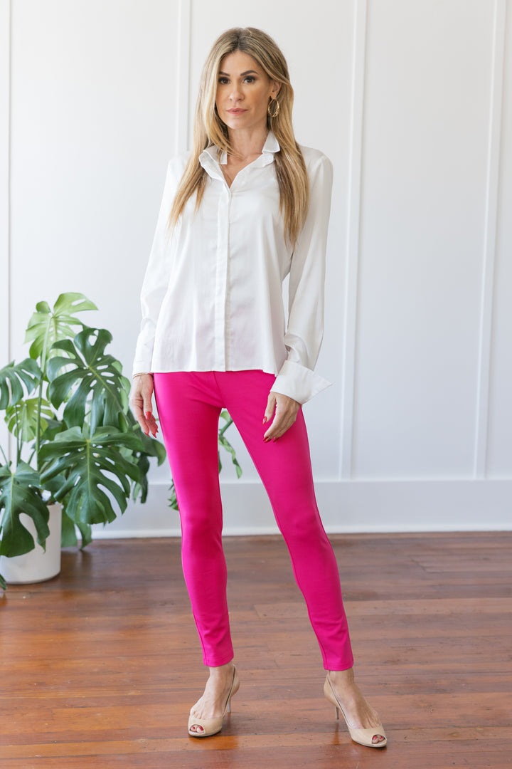 Leggings Fuchsia Pants JPK Outlet   