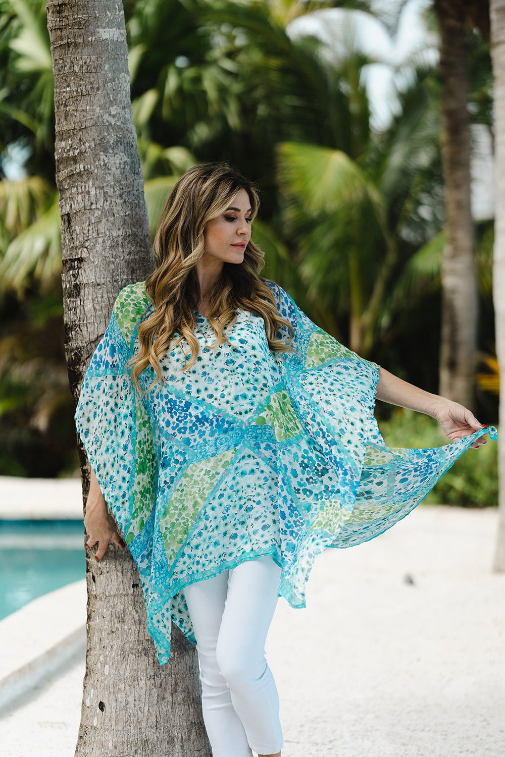 Silk Kaftan Namibia APPAREL - TOP JPK Outlet   